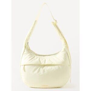 Athleta All About Medium Crossbody Hobo Bag Glow Yellow